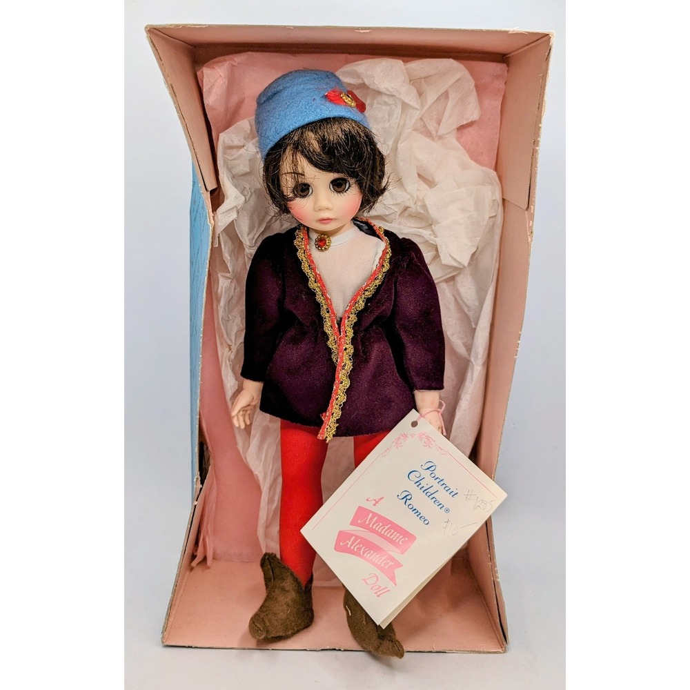 1976 Madame Alexander Romeo Portrait Doll #1360 - Needs Repair